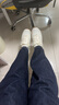 斯凱奇（Skechers）美拉熊女鞋夏季增高老爹鞋透氣時尚熊貓鞋百搭休閑運動鞋149807 曬單實拍圖