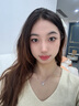 尚福鑫珠寶銀飾項鏈女小兔子輕奢高級感精致頸鏈搭配裙子吊帶送女友生日禮物 小兔子項鏈 銀色 925銀 曬單實(shí)拍圖