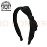 Royal sasa皇家莎莎蝴蝶結(jié)發(fā)箍女簡(jiǎn)約韓國(guó)百搭外出頭箍發(fā)捆韓式發(fā)卡發(fā)夾頭飾 黑色BL 曬單實(shí)拍圖