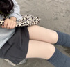 拉夏貝爾（La Chapelle）減齡系A(chǔ)字百褶裙裙褲女2025春裝氣質(zhì)款韓版高腰百搭少女感短裙女 灰色 M -90-105斤 曬單實(shí)拍圖