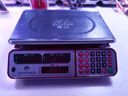香山電子秤商用JE11家用廣東小型賣菜用擺攤精準(zhǔn)ACS-30公斤稱 30公斤（室內(nèi)紅字）剛平盤 曬單實拍圖