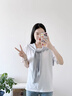 啄木鳥春秋空調(diào)房搭肩小披肩外搭網(wǎng)紅襯衫夏季打結(jié)針織毛線配裙子圍巾女 灰色 曬單實(shí)拍圖