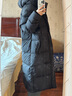 卡帕（Kappa）背靠背羽絨服外套女款2025新款冬季男士長(zhǎng)款棉服防寒服K0EZ2YY09D 黑色-990 M 曬單實(shí)拍圖