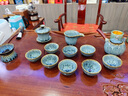 唐帕（TANGPA）景德鎮(zhèn)茶具陶瓷天目釉功夫茶杯套裝家用側(cè)把茶壺茶杯防燙泡茶器 天目釉拉絲側(cè)把壺套組-精品禮盒 曬單實拍圖