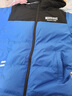 雪中飛童裝兒童羽絨服男童新款洋氣外套女童中大童保暖拼接面包服 超級藍 120 曬單實(shí)拍圖