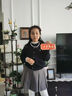 蘿卜唄唄（LUOBOBEIBEI）女童百褶短裙2024秋冬韓版兒童學(xué)院風(fēng)女孩毛呢半身裙 深煙灰 150  曬單實(shí)拍圖