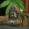 【假一賠萬(wàn)】金絲楠陰沉木烏木觀音無(wú)事牌車掛手把件 曬單實(shí)拍圖