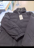 康博男士羽絨服新款連帽可拆卸鵝絨服商務(wù)休閑冬季外套 黑色 2XL  曬單實(shí)拍圖