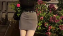 紅蜻蜓防走光西裝短裙女2025夏季新款百搭a字裙包臀裙半身裙子 灰色短裙 S 【85-97斤】 曬單實拍圖