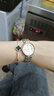 卡西歐（CASIO） 女表sheen系列鋼帶2022年蜜桃金藍(lán)寶石鏡面石英禮盒款 SHE-4529CG-4A 禮盒款 曬單實(shí)拍圖