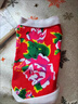阿莫爾貓咪唐裝狗狗衣服東北大花棉襖泰迪比熊博美柯基小狗新年喜慶服裝 東北大花（紅色） S-具體參考背長(cháng)和胸圍 曬單實(shí)拍圖