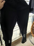 洛克兄弟抓絨騎行褲保暖運動(dòng)長(cháng)褲跑步休閑健身男女戶(hù)外防風(fēng)秋冬季 黑色-防風(fēng)抓絨保暖內里 2XL 曬單實(shí)拍圖