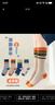 貓人男童襪子純棉兒童中筒襪青少年學(xué)生長(cháng)筒襪中大童男孩秋冬款長(cháng)棉襪 4雙 【拼色彩條】精梳棉裝 L碼【推薦 6-8歲】 曬單實(shí)拍圖