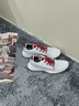Allbirds Tree Runner天絲鞋【新品】春上新春季桉樹(shù)透氣男女輕游休閑鞋 極地白活力紅拼色（極地白底） 42 /M9 男碼 曬單實(shí)拍圖
