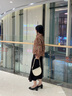 布符（Cloth Fu）布符2025年春季新款原創(chuàng)連肩袖短外套新中式國(guó)風(fēng)手工盤(pán)扣小香風(fēng) 銹紅線跡 M 曬單實(shí)拍圖