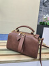 稻草人女包新款包包女爆款枕頭包高級感大容量洋氣小眾時(shí)尚手提斜挎包 巧克力色 曬單實(shí)拍圖