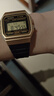 卡西歐（CASIO）手表男女經典復古學生兒童表F-91W-1DG 3DG 9DG/F-84W/F105電子表 F91WM-9A暗金色 【附加貼膜】 曬單實拍圖