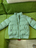 啄木鳥(niǎo) 羽絨棉服女短款2024新款棉衣顯瘦秋冬外套大碼保暖韓版小棉襖女 綠色 L（建議體重100-115斤） 曬單實(shí)拍圖