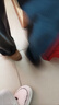 達芙妮（DAPHNE）毛毛鞋女冬季外穿勃肯鞋2024年新款一腳蹬樂(lè )福鞋加絨豆豆鞋軟底 卡其 37 曬單實(shí)拍圖