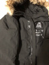 卡帕Kappa卡帕工裝羽絨服情侶男女毛領(lǐng)連帽羽絨服中長K0BZ2YY71D 黑色-990 L 曬單實拍圖