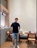 JASONWOOD官方高端品牌純棉短袖t恤男士2025夏季新款商務(wù)刺繡上衣男裝正品 高檔孔雀綠 【現(xiàn)貨速達(dá)】 L 建議【120-140斤】 曬單實(shí)拍圖