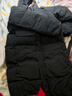 安踏（ANTA）三層速暖羽絨丨武大靖同款長四防羽絨服男冬季連帽防風保暖外套 基礎黑-3 L (男175) 曬單實拍圖