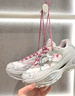 FILA FUSION斐樂(lè )女鞋硬糖鞋3代厚底老爹鞋2025春季新款舒適運動(dòng)休閑鞋 樸霧嫩粉/日巖灰-SG 36.5 曬單實(shí)拍圖
