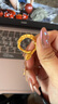 中國黃金（CHINA GOLD）黃金戒指女蛇年本命年生肖足金靈蛇戒指圣誕節生日禮物送女友老婆 靈蛇戒指 約0.9-1.1g 圈口11 曬單實(shí)拍圖