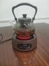 石茗堂高端新款電陶爐煮茶器加厚玻璃小型煮茶爐燒水保溫電熱爐茶爐套裝 胡桃木單爐+1200ml玻璃壺 曬單實(shí)拍圖