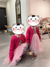 戴維貝拉（DAVE＆BELLA）兒童開(kāi)衫女寶寶衣服小童毛衣外套幼兒上衣2025秋裝新款女童針織衫 玫紅【DB3243397】 130 cm（建議身高120-130cm） 曬單實(shí)拍圖