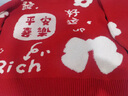 湯靈鼠女童冬裝套裝新款大童女童12到15歲套裝新年兒童衛衣套裝女孩衣服 TLS-紅色毛衣+闊腿褲【兩件套】 L 96-105斤 曬單實(shí)拍圖