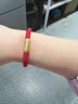巫記朱砂軟管手鐲diy本命年亞克力男女手環(huán)透明空心管手鏈加粉紫金沙 紫砂手鐲【70斤-120斤】 曬單實(shí)拍圖