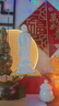 戴玉堂 陶瓷立蓮西方三圣佛像擺件德化白瓷工藝品 家用供奉居家客廳玄關(guān)辦公室裝飾 H21-86A 13吋立蓮阿彌陀佛 白上釉 曬單實拍圖