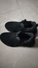 斯凱奇（Skechers）男鞋保暖男靴高幫鞋加厚加絨棉鞋一腳蹬休閑運(yùn)動鞋237283C 全黑色/BBK 41.5 曬單實(shí)拍圖