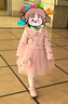 戴維貝拉（DAVE＆BELLA）Hello Kitty聯(lián)名戴維貝拉女童連衣裙秋冬童裝國(guó)風(fēng)裙子 曬單實(shí)拍圖