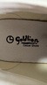 金利來(lái)（Goldlion）男鞋25年新款皮面運(yùn)動(dòng)鞋厚底增高百搭小白鞋G500510216BBE白色42 曬單實(shí)拍圖