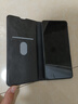丹琛 適用vivoiQOOZ9Turbo+手機殼保護套翻蓋式皮套超薄硅膠軟殼全包愛(ài)酷Z9Turbo+簡(jiǎn)約內置插卡 對磁皮套【爵士黑】 iQOOZ9Turbo+ 曬單實(shí)拍圖