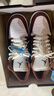 耐克（NIKE）鞋子aj男鞋 Air Jordan 1 Low 低幫男子運(yùn)動(dòng)休閑鞋籃球鞋 HF3148-102 白黑紅 43 曬單實(shí)拍圖