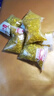 泰山吉運(yùn)閣 水晶碎石原石石頭 黃白紅紫黑粉綠茶水晶原礦石 黃水晶碎石200克 曬單實(shí)拍圖