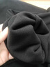 名創(chuàng)優(yōu)品（MINISO）黑色半高領打底衫男秋冬款德絨保暖內搭長袖t恤青少年加厚保暖衣 黑色(m斜線紋理胸標) L /175(體重120-140斤) 曬單實拍圖