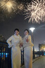 佰藍(lán)嬌狐貍毛小香風(fēng)羽絨服套裝女冬季2024新款中式國(guó)風(fēng)外套半身裙兩件套 米白色 S 曬單實(shí)拍圖