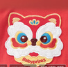 貝瑞加（Babyprints）寶寶連體衣蛇年春節拜年衣服嬰兒紅色爬服國風(fēng)純棉哈衣護肚 66 曬單實(shí)拍圖