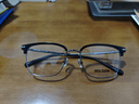 陌森（MOLSION）眼鏡2025新品橢圓小框女鈦架 MA7006B90 單鏡框 曬單實(shí)拍圖