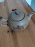 WCZ胖東來茶具粗陶茶壺功夫配件紫砂壺老陶泥復(fù)古手把壺家用辦公側(cè)把 喜事連連龍壺 201mL(含)-300mL(含) 曬單實拍圖