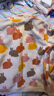 戴維貝拉（DAVE＆BELLA）兒童搖粒絨外套女童上衣洋氣寶寶衣服休閑男童外衣秋裝2025新款 小兔印花【現貨】 130 cm（建議身高120-130cm） 曬單實(shí)拍圖