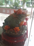柏序森招財(cái)金蟾擺件大號(hào)招財(cái)進(jìn)寶三足金禪辦公室收銀臺(tái)擺設(shè)店鋪開(kāi)業(yè)禮品 中號(hào)墨玉色和諧生財(cái) 曬單實(shí)拍圖