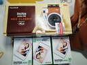 富士（FUJIFILM）拍立得 mini12mini90照相機一次成像相紙 一拍即得 打印旅游相機 mini90 棕色（今日速發(fā)） 單機身+60張相紙 曬單實拍圖