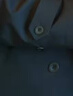 杰克·瓊斯（JACK&JONES）男裝春秋新款時尚潮靜奢風(fēng)寬松風(fēng)衣外套闊型翻領(lǐng)中長款大衣高級感 E40 黑色 M 175 曬單實拍圖