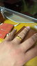 周生生光面素圈黃金戒指 生生有禮足金泥鰍背男女結婚對戒 79430R計價(jià) 23圈 - 9.54克(含工費240元) 曬單實(shí)拍圖