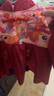 【大促福利款】年服國風(fēng)寶寶罩衣防水防臟拜年服 百鳥(niǎo)朝鳳 90碼（建議0-1歲） 曬單實(shí)拍圖